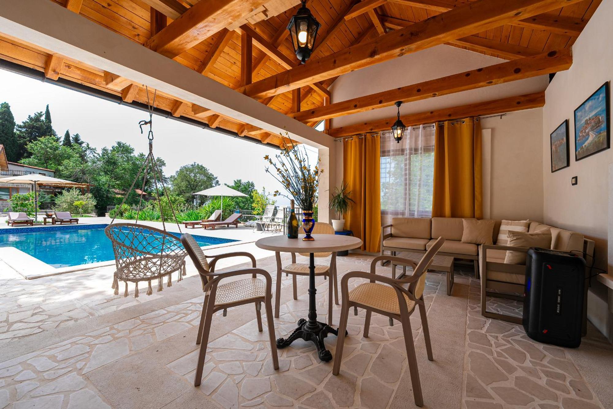 Sunset & Sunrise Villas In Stanisici-Two Villas With Common Pool بودفا المظهر الخارجي الصورة